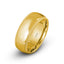 Golden Elegance 14k Solid Gold Domed Men's Wedding Band: An Epitome of Luxury and Craftsmanship
