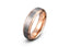 Rosy Allure Tungsten Ring Rose Gold 6mm