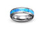 Orion Enchanting Blue Opal Inlay Tungsten Ring